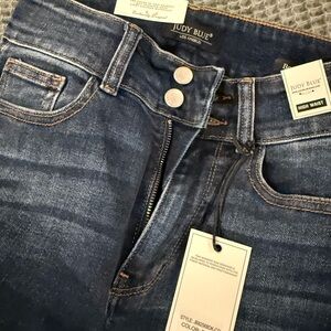 Judy Blue frayed hem bootcut jeans